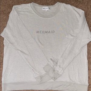 Wildfox Mermaid sweatshirt Size small